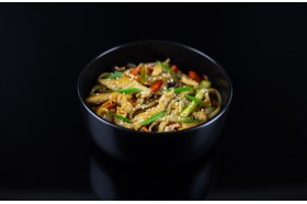 Удон с курицей